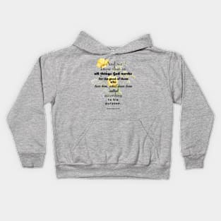 Romans 8:28 Kids Hoodie